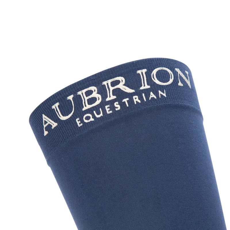 Aubrion Equestrian Socks MIDNIGHT uk 3 1/2-8-3