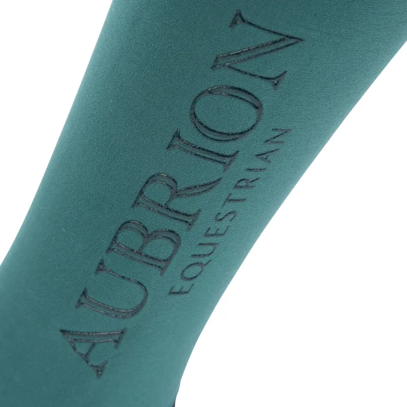 Aubrion Equestrian Socks THYME uk 3 1/2-8-2