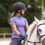 Aubrion Equestrian Short Sleeve Base Layer -Young Rider HEATHER