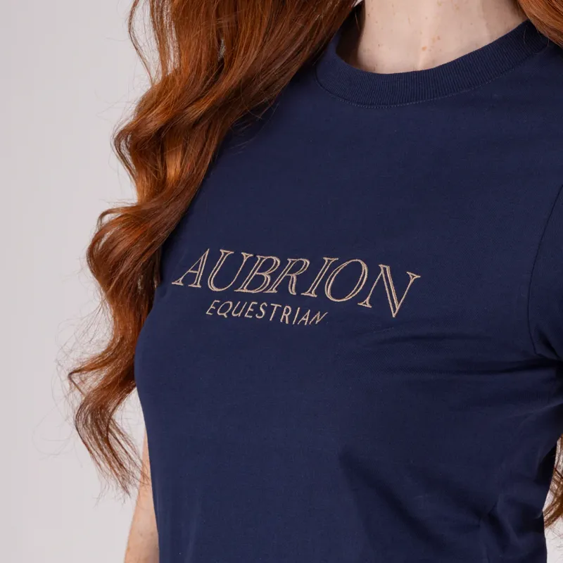 Aubrion Equestrian T- Shirt MIDNIGHT-5