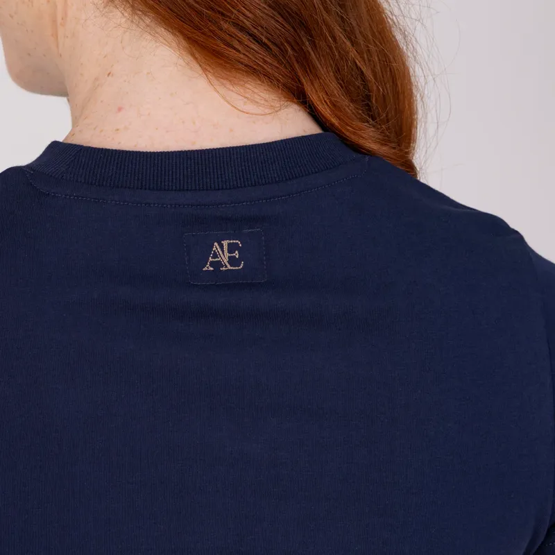 Aubrion Equestrian T- Shirt MIDNIGHT-6