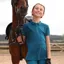 Aubrion React Tech Polo - Young Rider KINGFISHER