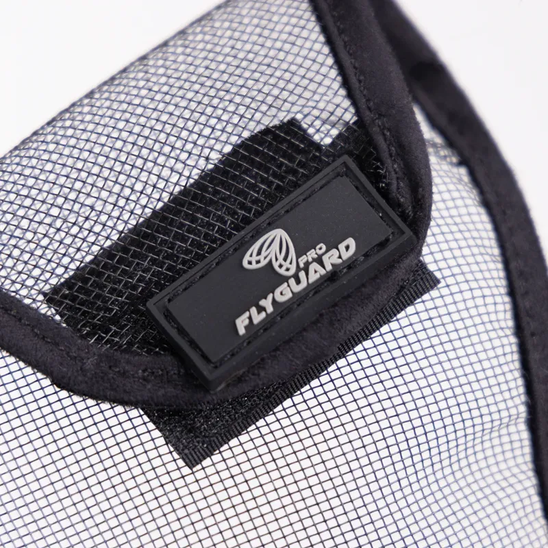 FlyGuard Pro Grackle Bridle Nose Net BLACK-2
