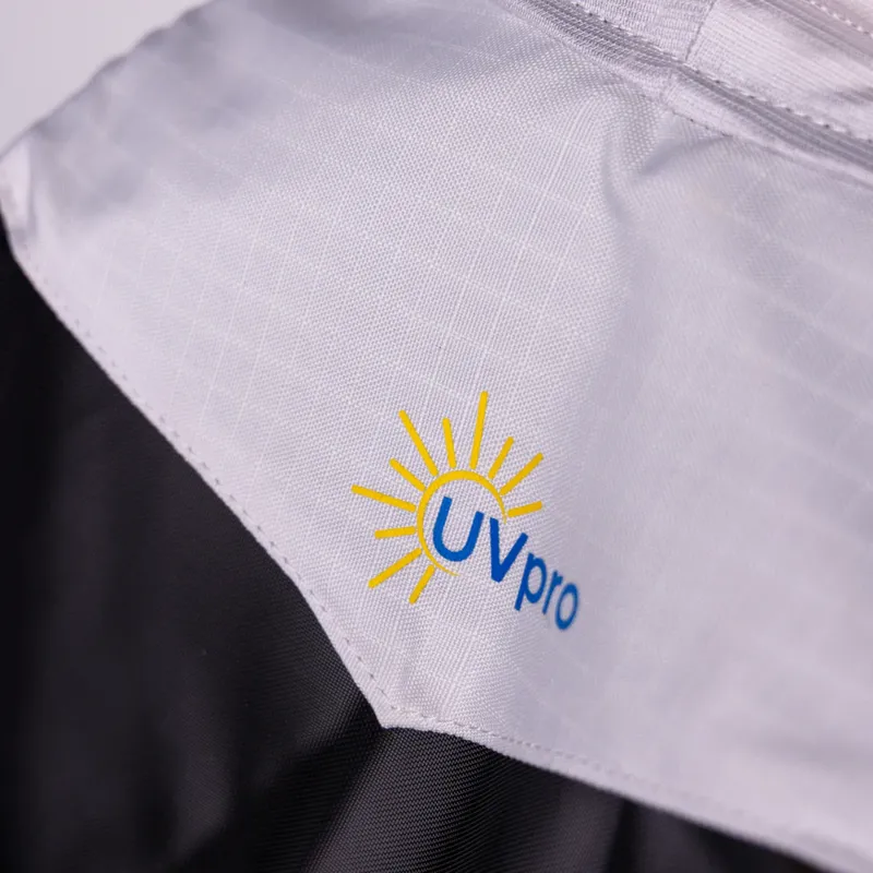 FlyGuard Pro Sun Shade Fly Mask With Ears and Nose WHITE-5