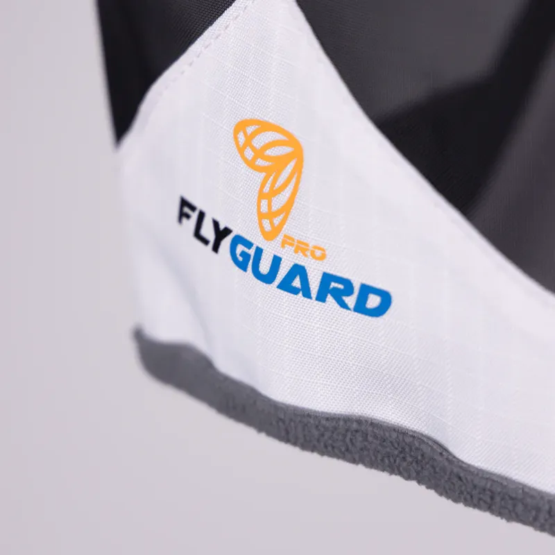 FlyGuard Pro Sun Shade Fly Mask With Ears WHITE-1