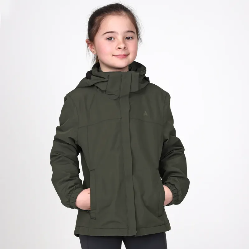 Aubrion React Thermal Waterproof Coat- Young Rider KHAKI-2