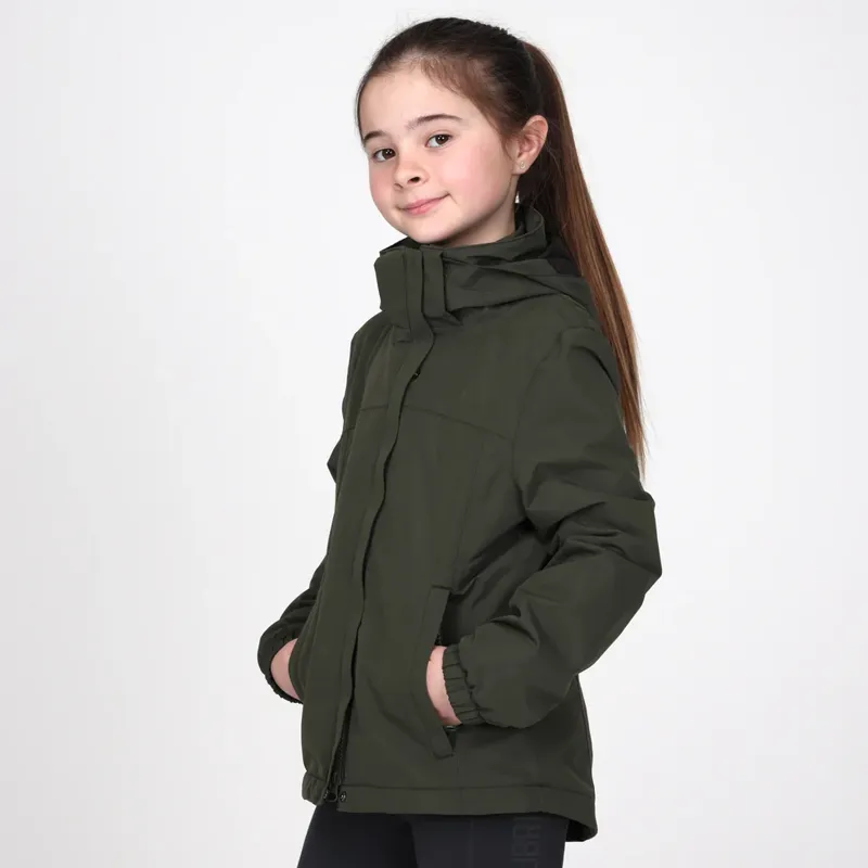 Aubrion React Thermal Waterproof Coat- Young Rider KHAKI-3