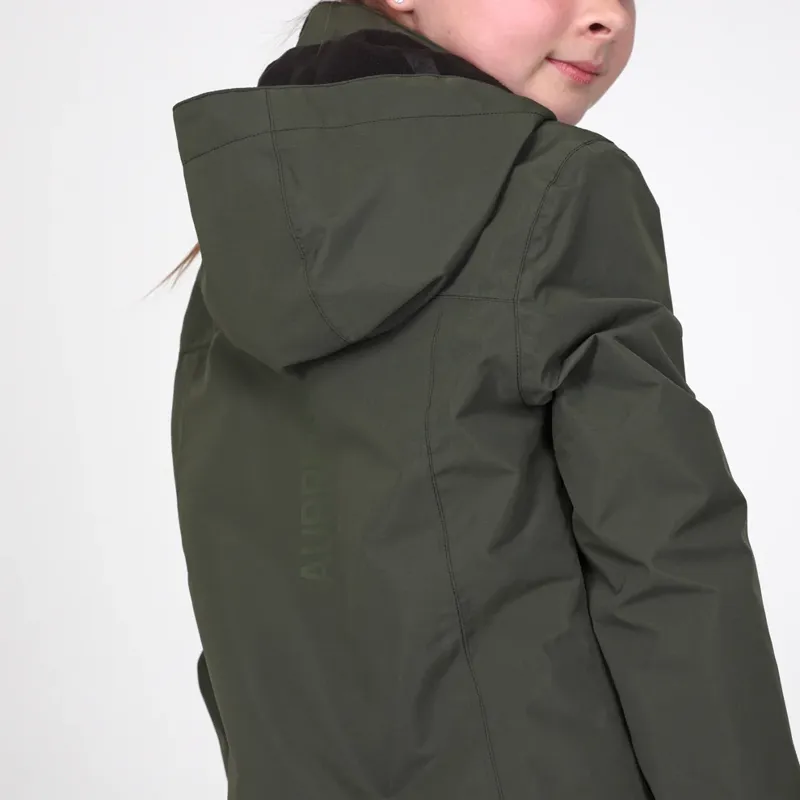 Aubrion React Thermal Waterproof Coat- Young Rider KHAKI-6