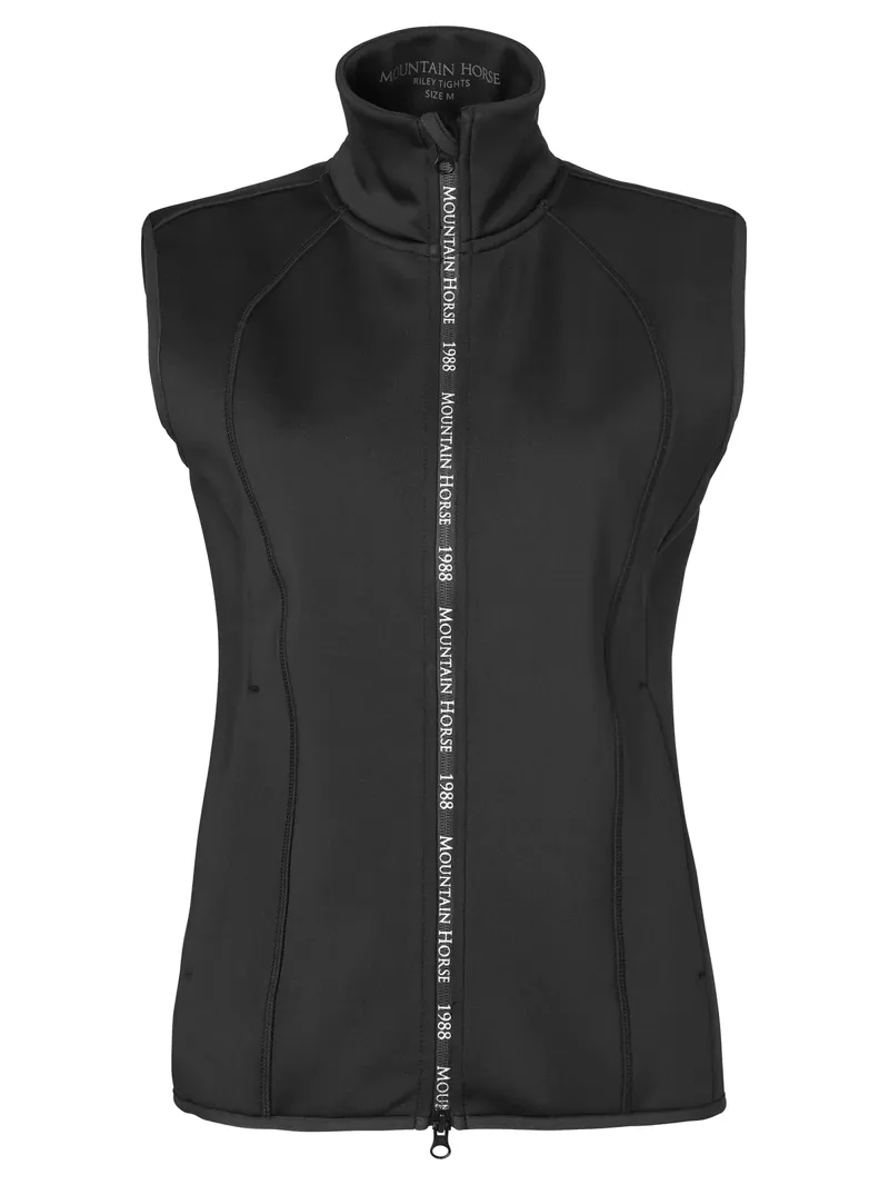 Mountain Horse Riley Vest - Onyx Black
