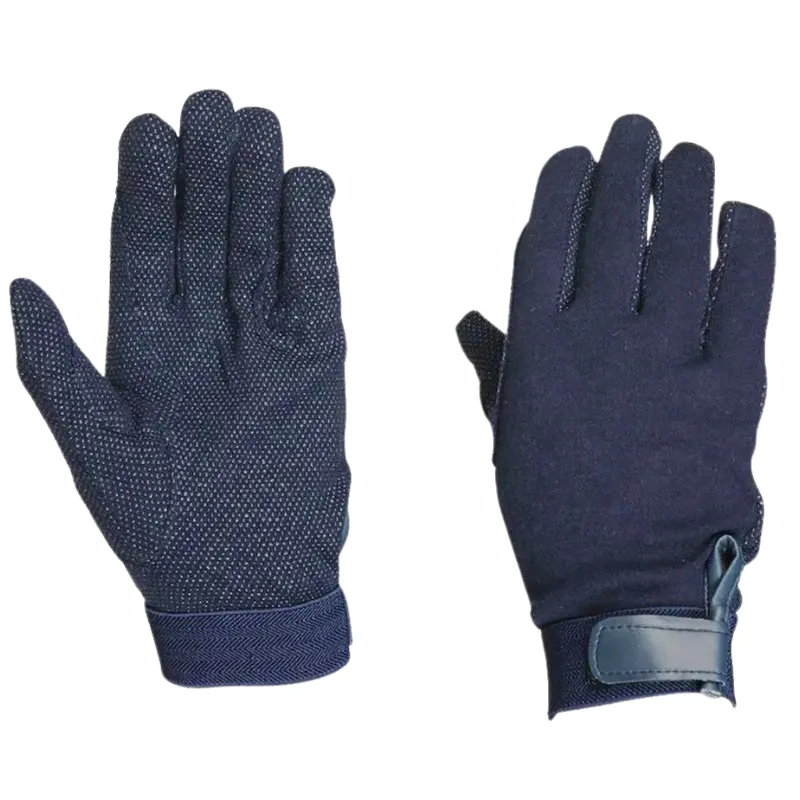 Dublin Track Riding Gloves in Navy