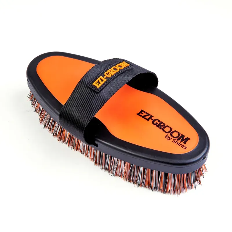 EZI-GROOM Grip Body Brush ORANGE Large