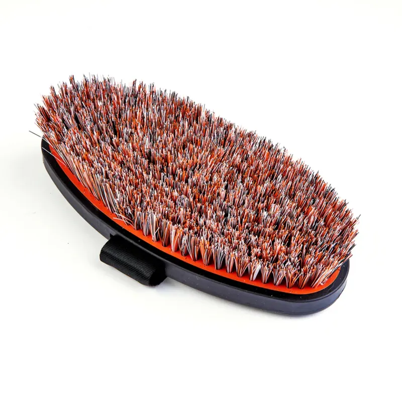 EZI-GROOM Grip Body Brush ORANGE Large-1
