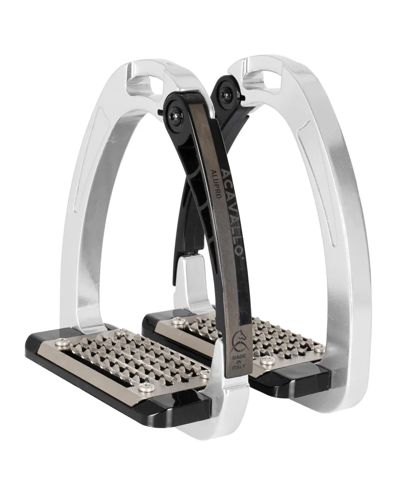 Acavallo Arena AluPro Stirrup Irons - Aluminium