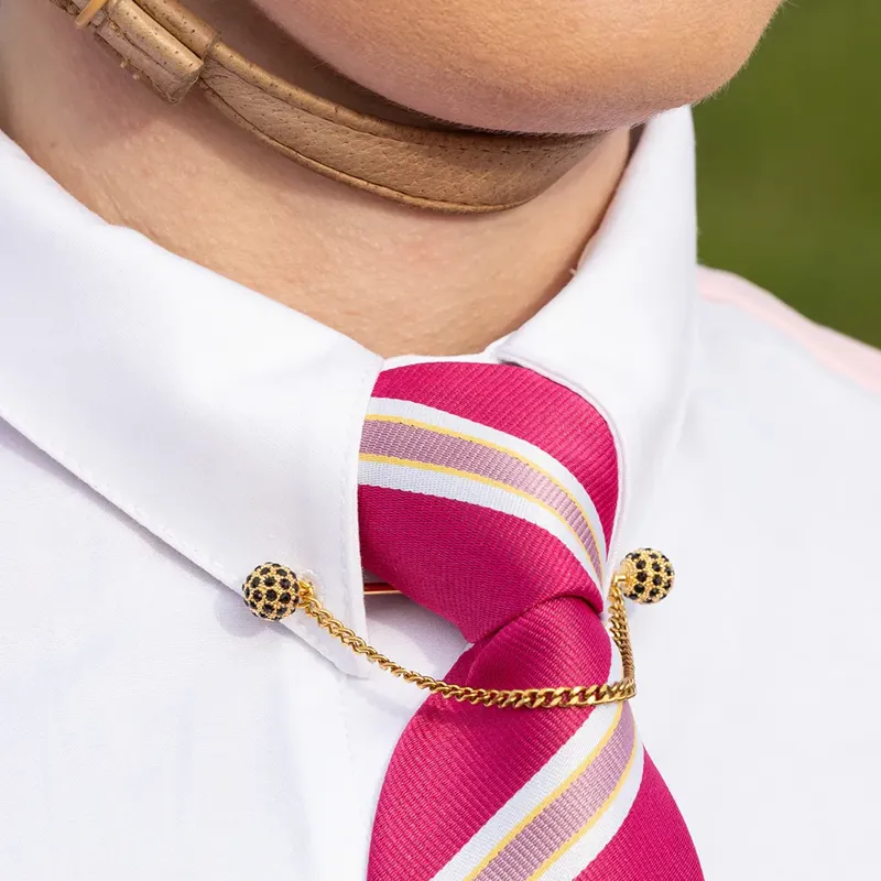 Supreme Products Glitz and Glam Collar Pin - Gold/ Black -1