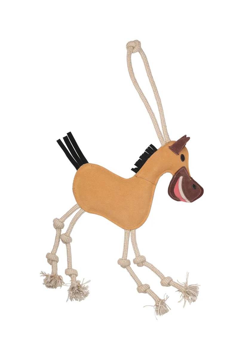 Hy Equestrian Stable Toy - Pony - Dark Bay play time-1