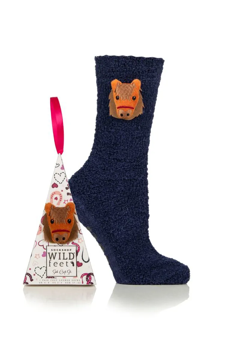 Wildfeet 3D Fluffy Socks - Junior - Pony