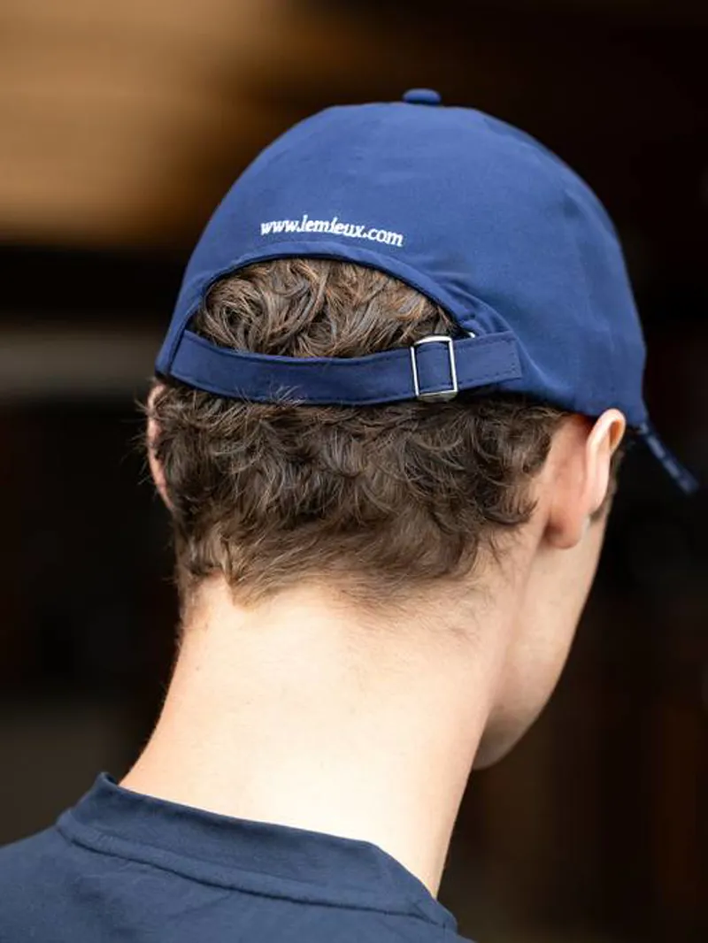 LeMieux Union Jack Baseball Cap - Navy-3
