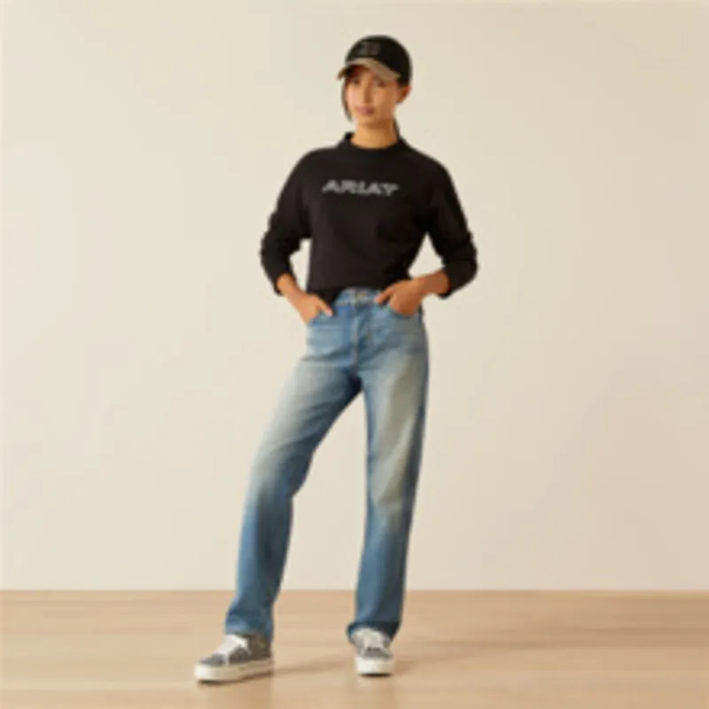Ariat Youth Benicia T Sweatshirt - BlackT-1