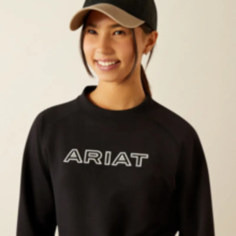 Ariat Youth Benicia T Sweatshirt - BlackT-2