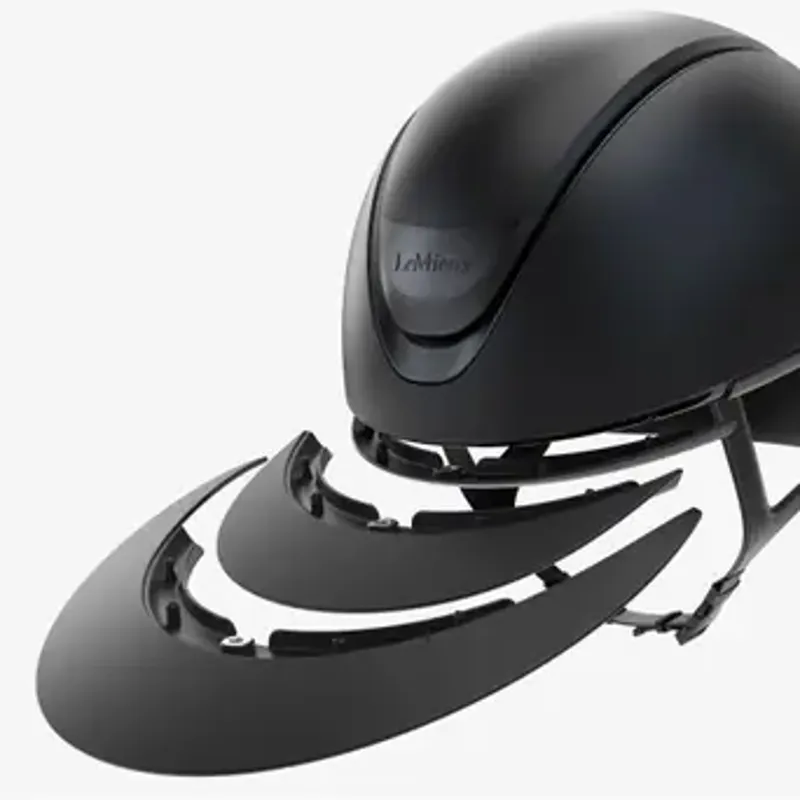 LeMieux Verv Competition Helmet - Matte Brown-6