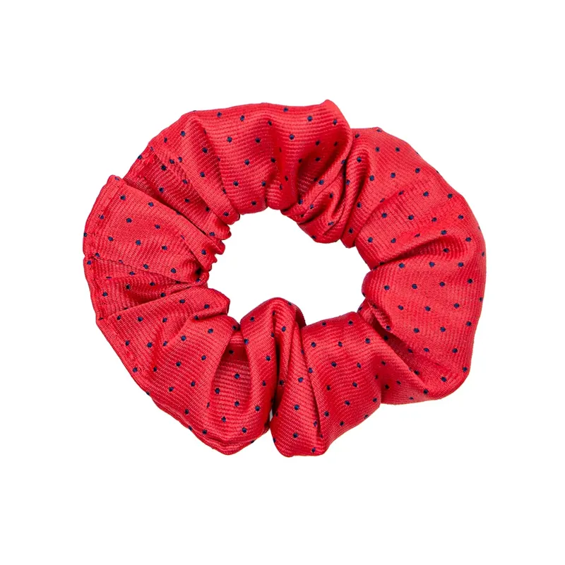 Supreme Products Show Scrunchie - Red/Navy Spot