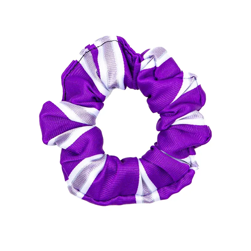 Supreme Products Show Scrunchie - Purple/Lilac Stripe