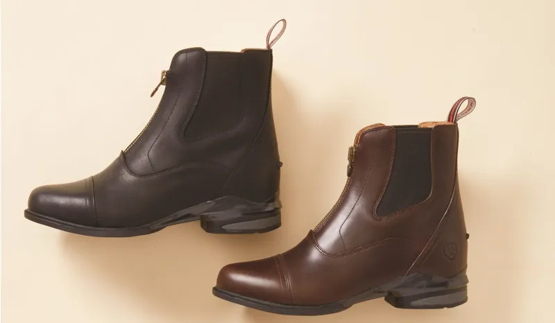 Ariat Devon Nitro Zip Paddock Boot - Black