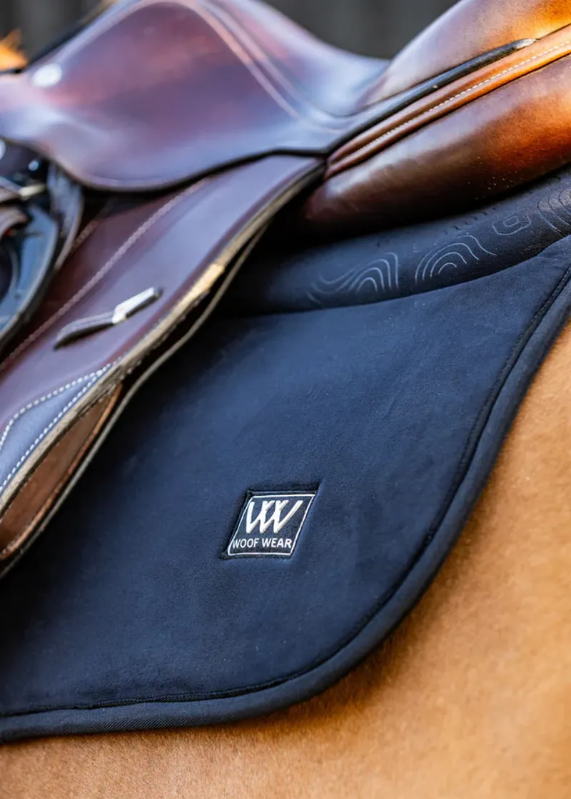 WoofWear Elite Comfort Plus Saddle Pad Close Contact - Black-3