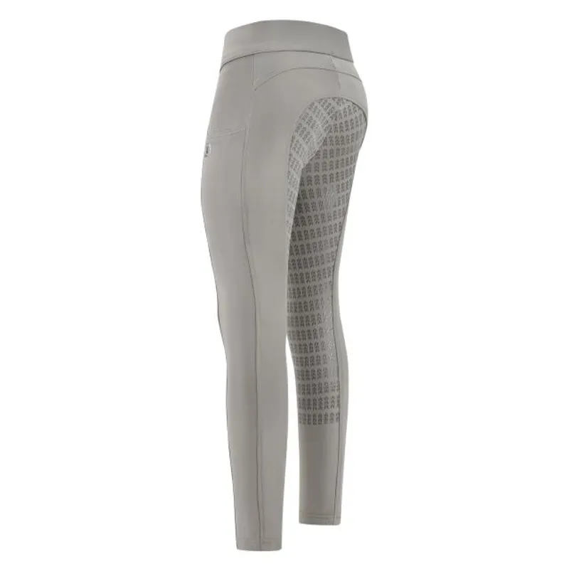 Imperial Riding Basic Full Grip Riding Tights - Light Olive-1