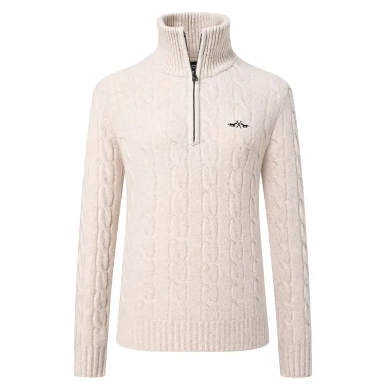 HV Polo Dunya Pullover - Natural-2