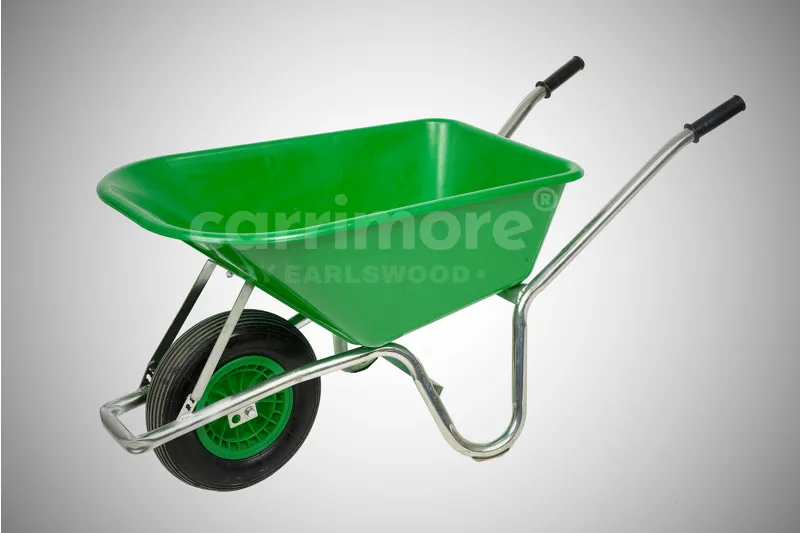 Carrimore 120 Litre Stable Wheelbarrow - Green