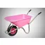Carrimore 120 Litre Stable Wheelbarrow - Pink