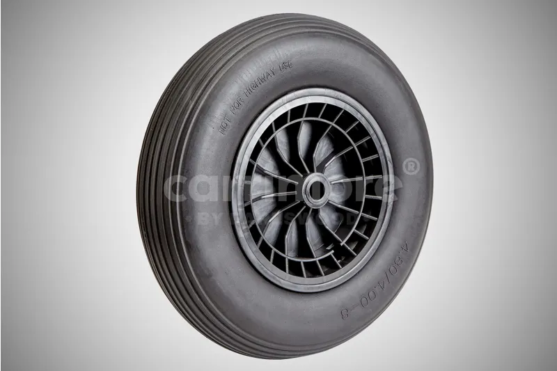 Pneumatic Wheel for Stable Barrow