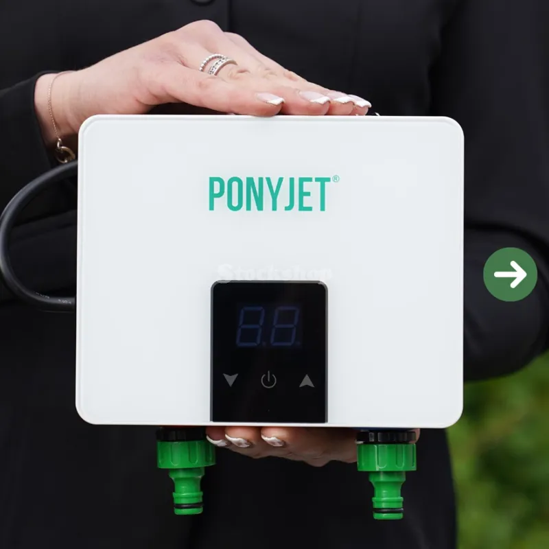 PonyJet Hot Shower Mini with Ultra Washer Bottle