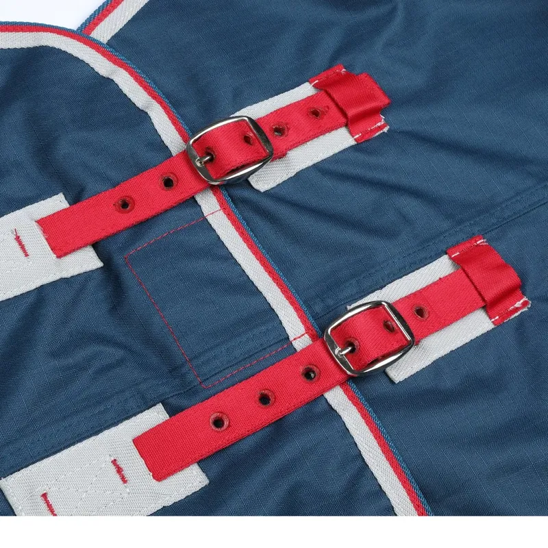 Shires Tempest Original Lite Turnout Rug - Teal-2