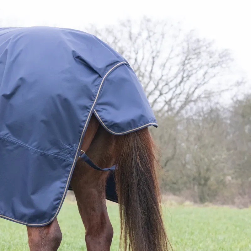 Typhoon Lite Turnout Rug - NAVY-2