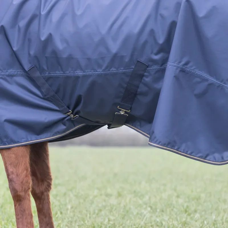 Shires Typhoon Lite Combo Turnout Rug - NAVY-4