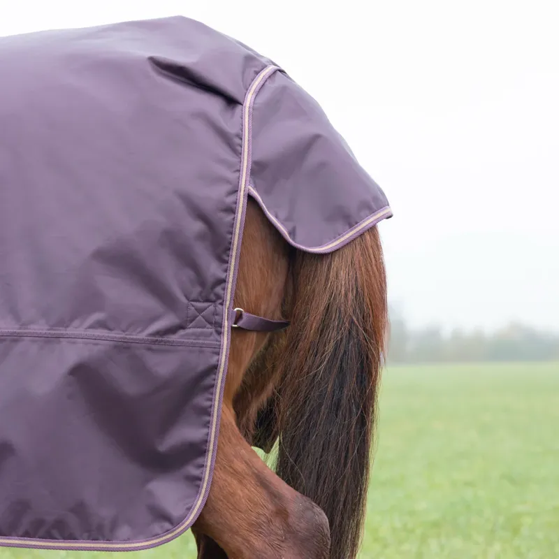 Typhoon 100g Turnout Rug - BLACK CHERRY-5