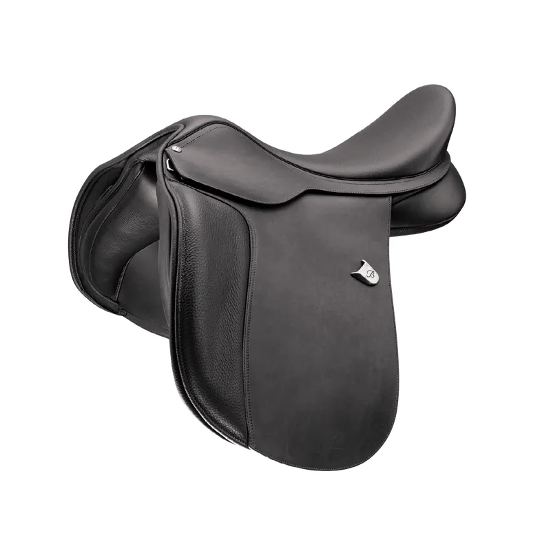 Bates WIDE All Purpose GP Saddle + HT - Black 17inch