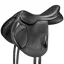 Arena Monoflap Jump Saddle in Black - 16.5