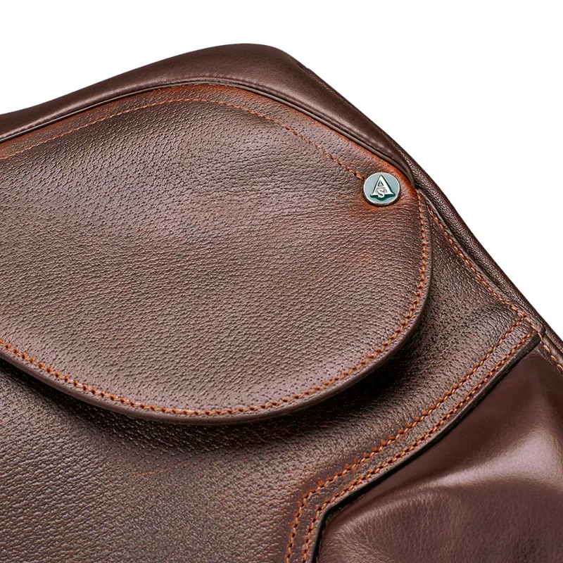 Arena Monoflap Jump Saddle - Brown-2
