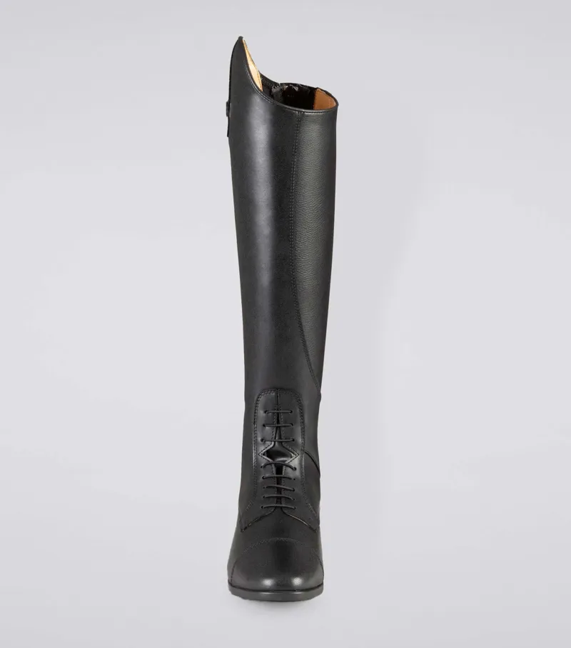Anima Ladies Synthetic Field Tall Riding Boots Black-3