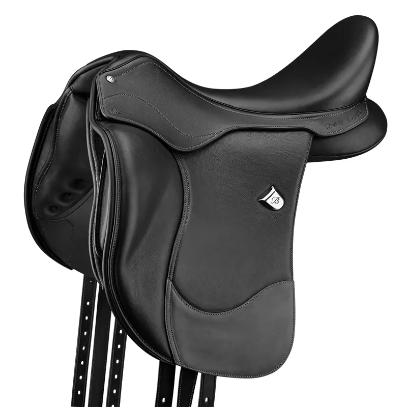 Bates Isabell Icon Dressage Saddle Black - 17.5