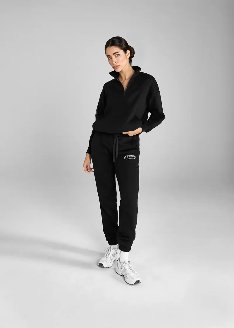 Aztec Diamond EQ Club Half Zip Sweater Black-2