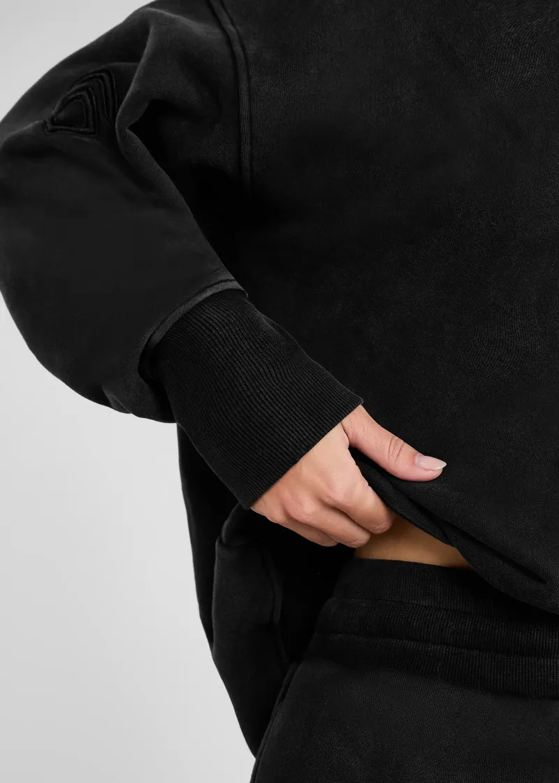Aztec Diamond EQ Club Crew Neck - Black-3