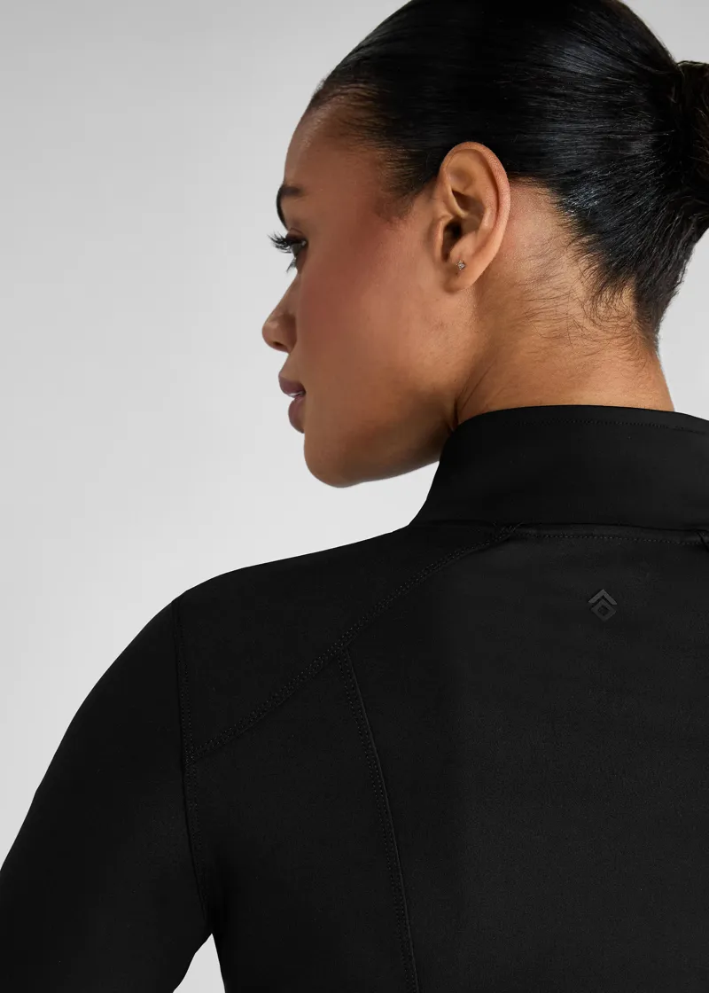 AZTEC DIAMOND ESSENTIALS FITTED JACKET - BLACK-2