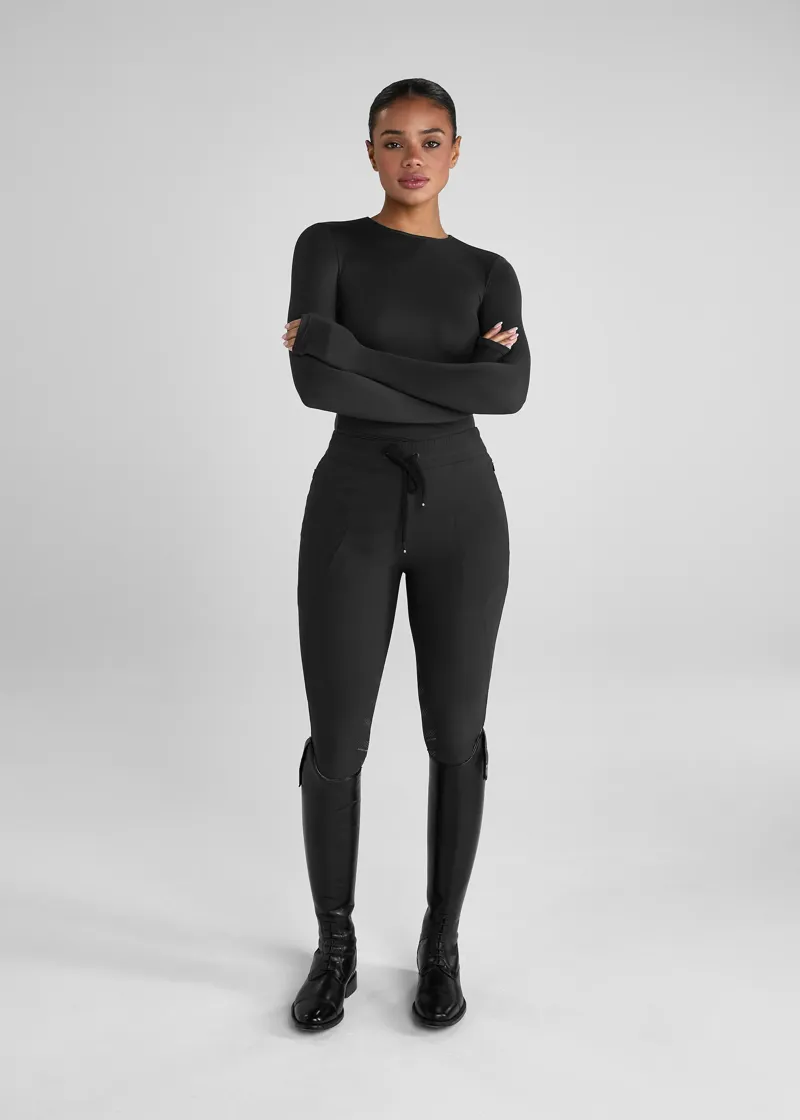 Aztec Diamond Training Pants Knee Grip - Black-1
