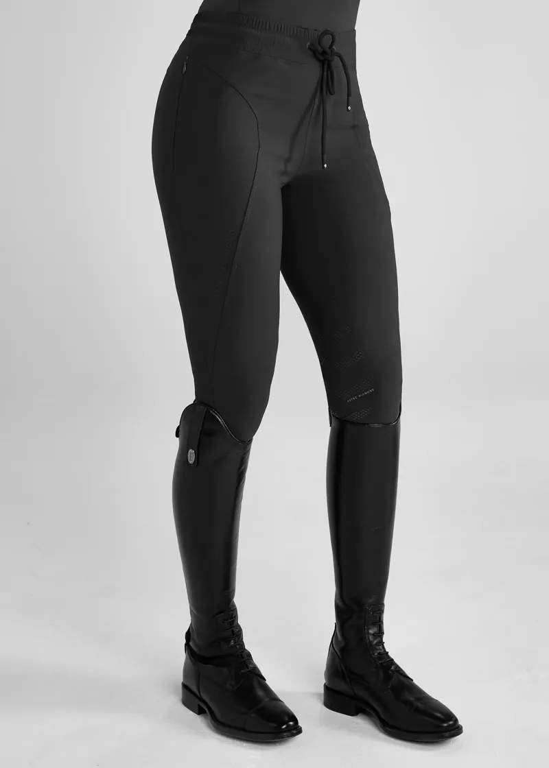Aztec Diamond Training Pants Knee Grip - Black-2