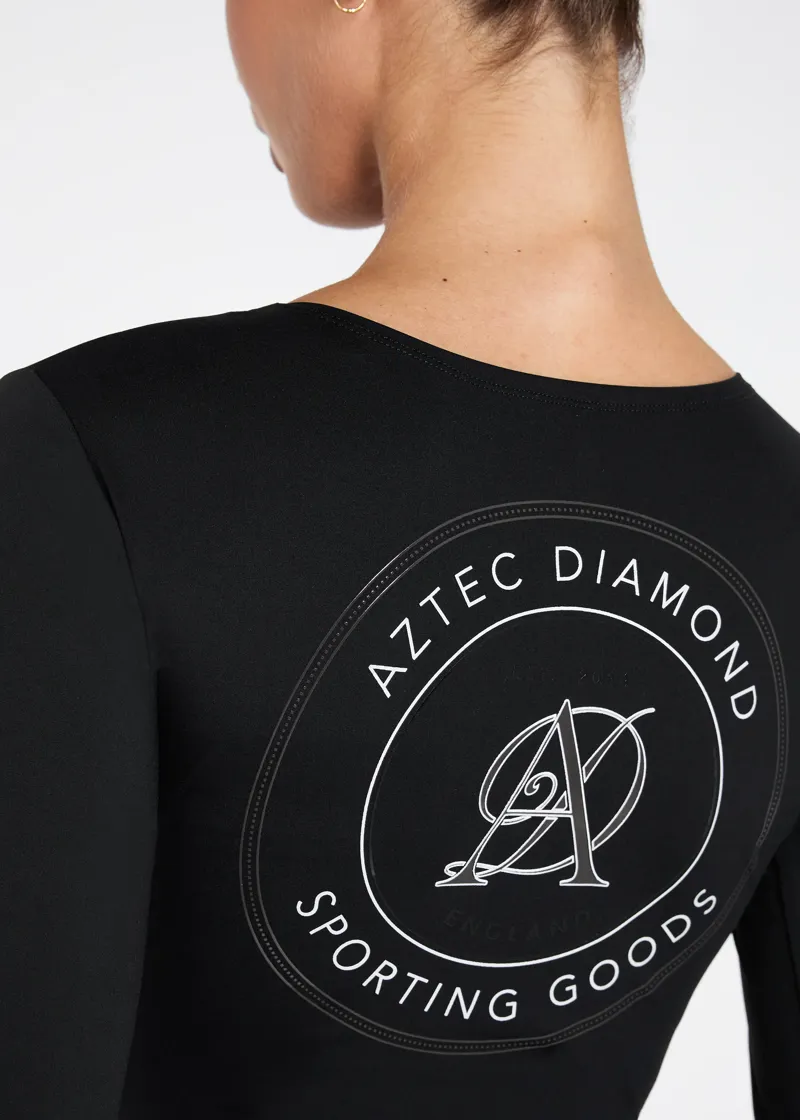 Aztec Diamond Sporting Goods Long Sleeve Tech Tee - Black-1