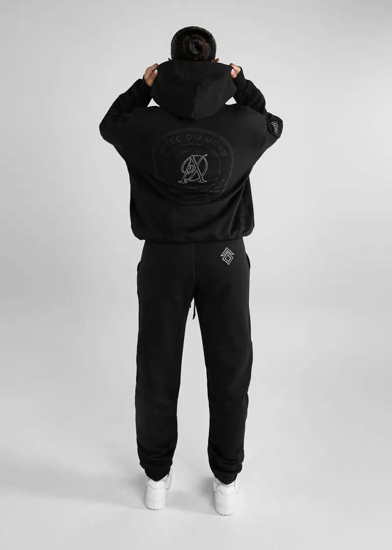 Aztec Diamond Sporting Goods Pull On Hoodie - Black-4